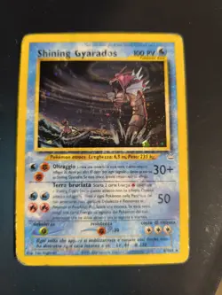 Shining Gyarados Holo, ITA 65/64 Neo Revelation Pokemon - Image 1