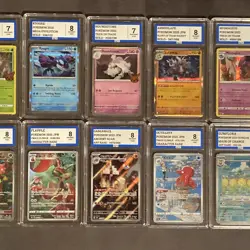 Pokemon Graded Bundle Of 10 Slabs - Image 3
