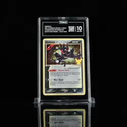 2021 POKEMON SWSH BLACK STAR PROMO #144 GRENINJA-GOLD STAR TAG 10 - Image 1