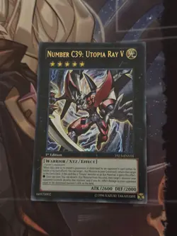 NUMBER C39: UTOPIA RAY V - YS13-ENV01 - ULTRA RARE - 1ST ED NM Yugioh - Image 1