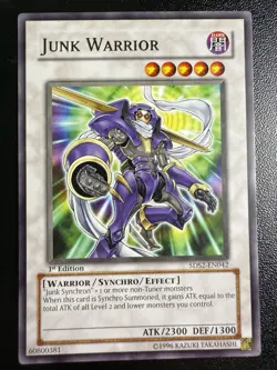 Yu-Gi-Oh! JUNK WARRIOR - 5DS2-EN042 1st Edition- NM Never Played With - Image 1