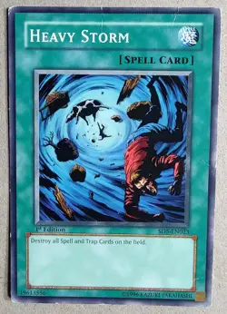 Heavy Storm - SD5-EN023 - 1st Ed. - Common - Yu-Gi-Oh! - HP - Image 1