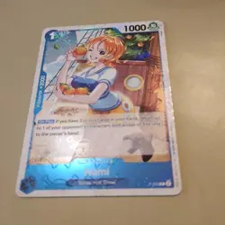 Nami P-053 English Jolly Roger Holo Foil Promo PRB01 One Piece Card Game TCG CCG - Image 2