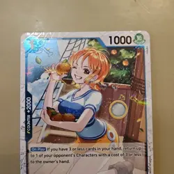 Nami P-053 English Jolly Roger Holo Foil Promo PRB01 One Piece Card Game TCG CCG - Image 3
