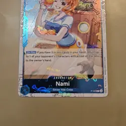 Nami P-053 English Jolly Roger Holo Foil Promo PRB01 One Piece Card Game TCG CCG - Image 4