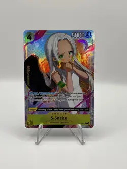 One Piece CCG S-Snake OP13-114 Alt Art - English - NM - Image 1