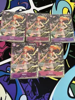 One Piece Nami OP09 070 Alt Art Premium Card Collection Best Vol. 4 - Image 1