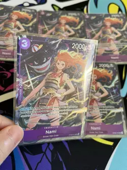 One Piece Nami OP09 070 Alt Art Premium Card Collection Best Vol. 4 - Image 2