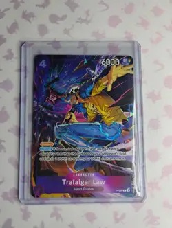 Trafalgar Law (Illustration Box Vol.6) P-093 One Piece Promotion Cards Foil - Image 1