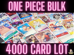 ONE PIECE TCG 4000 CARD GAME BULK LOT INSTANT COLLECTION NEAR MINT/MINT ENGLISH - Image 1