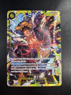 Monkey.D.Luffy OP10-118 SEC Royal Blood One Piece NM - Image 1