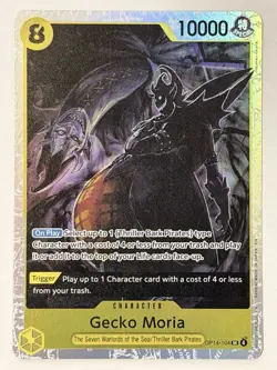 Gecko Moria SR The Azure Sea's Seven OP14-104 NM One Piece - Image 1