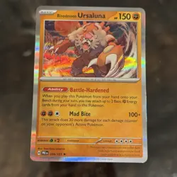 Bloodmoon Ursaluna 054/131 Pokemon Card Pokemon TCG Holo - Image 1