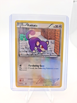 Rattata 104/149 Boundaries Crossed Common Regular Pokemon Card TCG Trading Game - Image 1