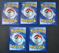 Shadowless Base Lot - 5 Cards Uncommon/Common - NM - Pokemon 1999 TCG WOTC - Image 2