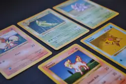 Shadowless Base Lot - 5 Cards Uncommon/Common - NM - Pokemon 1999 TCG WOTC - Image 3