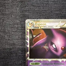 ESPEON PRIME 81/90 Ultra Rare Holo HGSS Undaunted Pokemon Card - NEW - Image 3