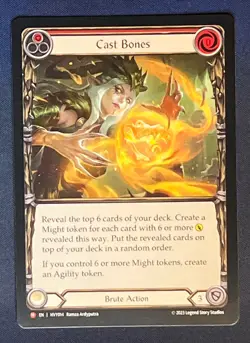 FAB HVY014 Cast Bones Brute Action Majestic Flesh and Blood TCG - Image 1