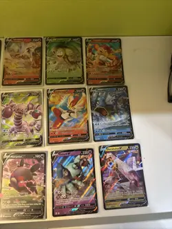 Pokemon Card Lot V Cards Near Mint + 1 Damaged Drapion - Image 2