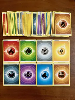 Pokemon TCG | 80 Basic Energy Cards Lot - 10 Of Each Type - Image 1