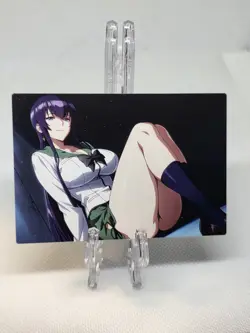 Saeko Busujimai High School Of The Dead Anime Waifu Card - Image 1