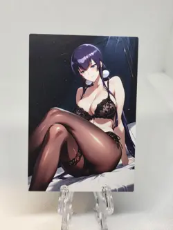 Saeko Busujimai High School Of The Dead Anime Waifu Card - Image 3
