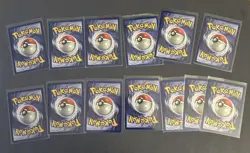 1st Ed Jigglypuff, Meowth, and Other Jungle Set WOTC Pokemon Card Lot NM/M - Image 2