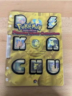 COMPLETE Pokemon 9-Card WORLD COLLECTION Promo PIKACHU - Image 1