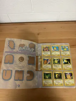 COMPLETE Pokemon 9-Card WORLD COLLECTION Promo PIKACHU - Image 3