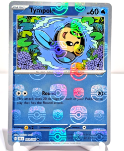 Tympole Master Ball Reverse Holo 019/086 SV Black Bolt Pokemon Card - MINT/NM - Image 1