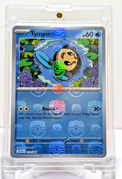 Tympole Master Ball Reverse Holo 019/086 SV Black Bolt Pokemon Card - MINT/NM - Image 3