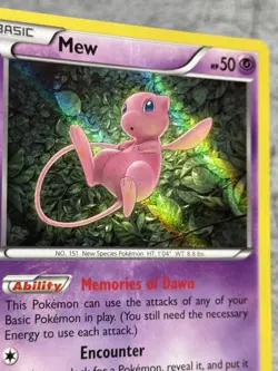 Pokemon TCG - Mew 29/124 - Fates Collide Holo Rare Card - Image 2