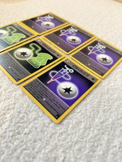 Energy 81/82 82/82 Lot Of 6 Team Rocket Regular 1st EDITION Pokemon Cards 2000 - Image 2