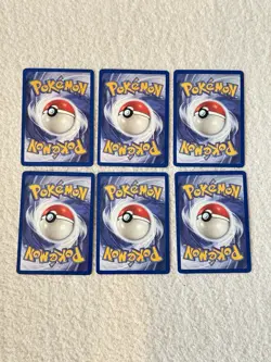 Energy 81/82 82/82 Lot Of 6 Team Rocket Regular 1st EDITION Pokemon Cards 2000 - Image 4