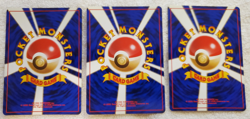 [Lot of 3 cards] Pikachu 025 Com Japanese Jungle Pokemon TCG Vtg NM - Image 2