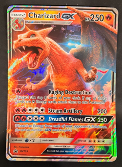 Charizard GX - (SM Black Star Promo) SM195 Jumbo Cards Holo - Pokemon TCG - Image 1