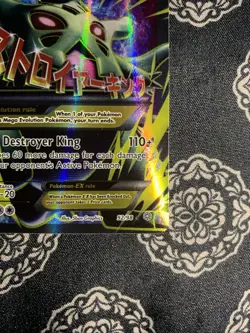Pokemon TCG M Tyranitar EX Full Art Ultra Rare Holo Card Ancient Origins 92/98 - Image 4