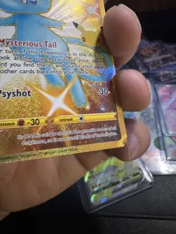 Mew (Secret) 025/025 Celebrations Holo Pokemon TCG Card Damaged MP - Image 3