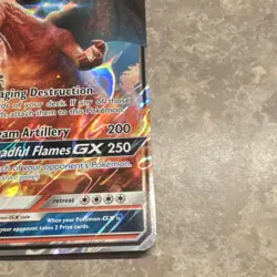 Pokemon Charizard GX SM195 Promo Full Art Holo Dragon Card JUMBO CARD - Image 5