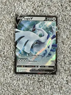 Lugia V SWSH301 SWSH: Sword & Shield Promo Cards Holo LP - Image 1