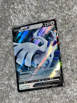 Lugia V SWSH301 SWSH: Sword & Shield Promo Cards Holo LP - Image 2