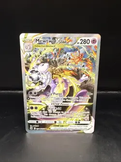 Pokemon TCG Mewtwo VSTAR Crown Zenith Holo Rare Card GG44/GG70 - Image 3