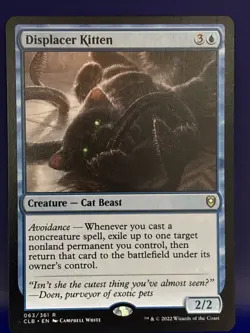 [1x] Displacer Kitten NN, English Commander Legends: Battle For Baldur's Gate - Image 1