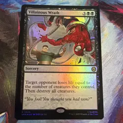 Villainous Wrath Marvel's Spider-Man Foil R0074 - Image 2