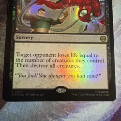 Villainous Wrath Marvel's Spider-Man Foil R0074 - Image 3