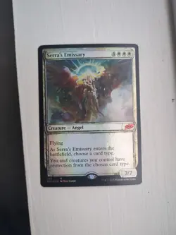 MTG Serra's Emissary Modern Horizons 2 Foil Near Mint Condition - Image 1