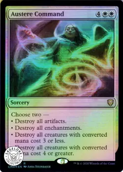 MTG Austere Command (12) | NM Foil | Commander Legends {CMR} - Image 1