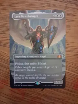 MTG Lyra Dawnbringer - Borderless, NM-Mint - Dominaria Remastered - Image 1