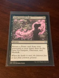 Magic the Gathering Ixalan Grim Captain's Call - Image 1