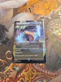 Chancla Relampago Lightning Greaves MTG Secret Lair - NM - - Image 1